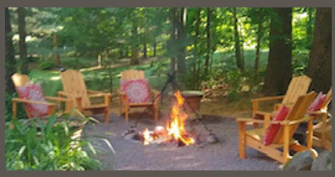 Bed And Breakfast Suite At The Wooded Retreat Pine City Bagian luar foto